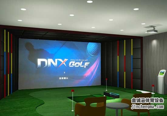 高尔夫模拟器-DNX室内模拟高尔夫