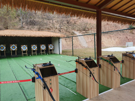 室外射箭场栅栏