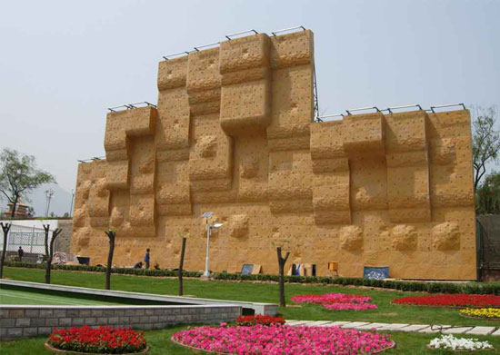 室外人造攀岩强