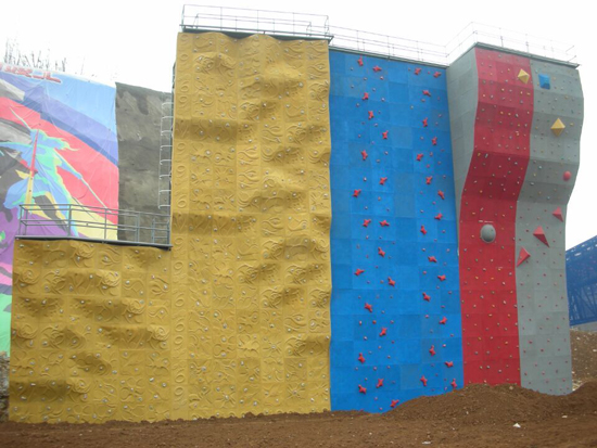 人工攀岩训练墙体